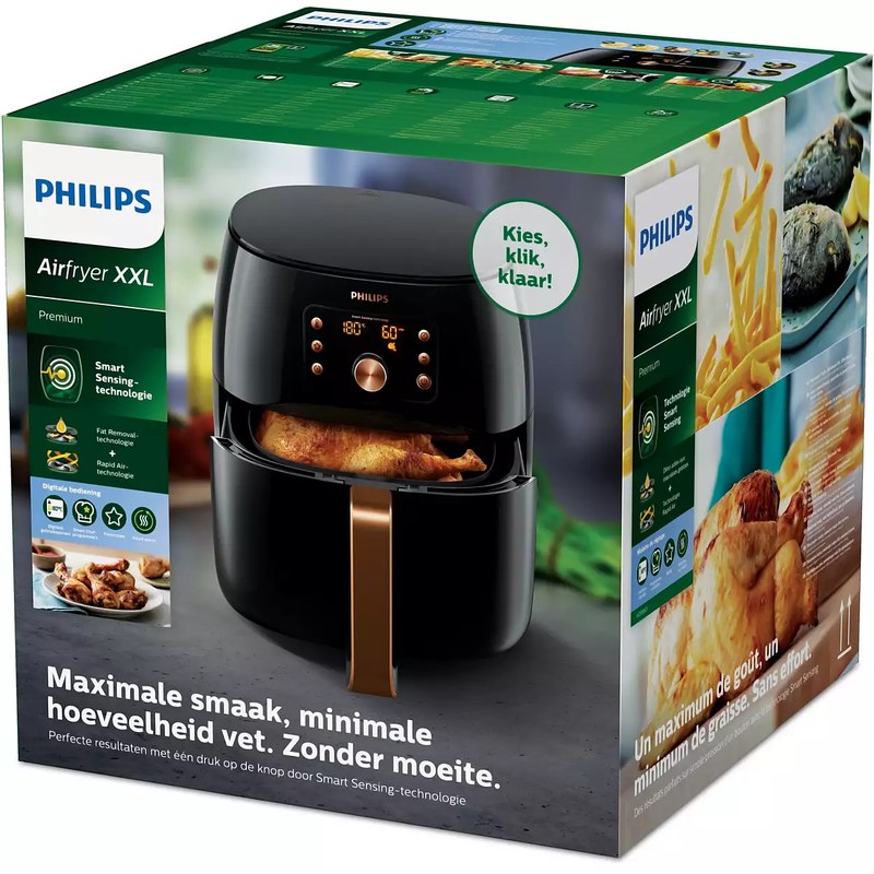 Unboxing du philips-hd9860-90-airfryer-xxl-premium
